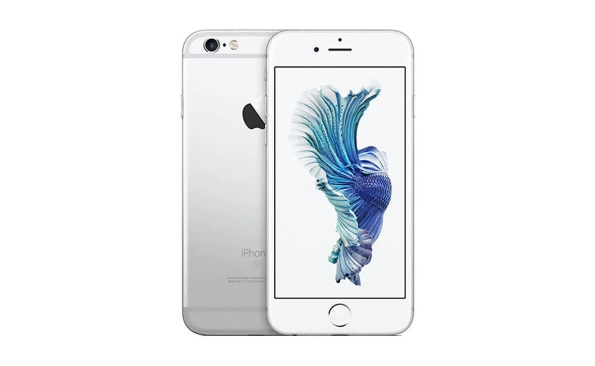 Silver AT&T iPhone Plus 64GB, Apple - 6s Used