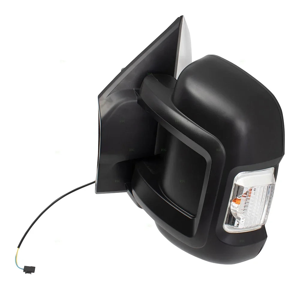 Non-Heated Van Compatible with Mirror Manual w/ Side View Signal Replacement Promaster Driver 2014-2019 Non-Extending