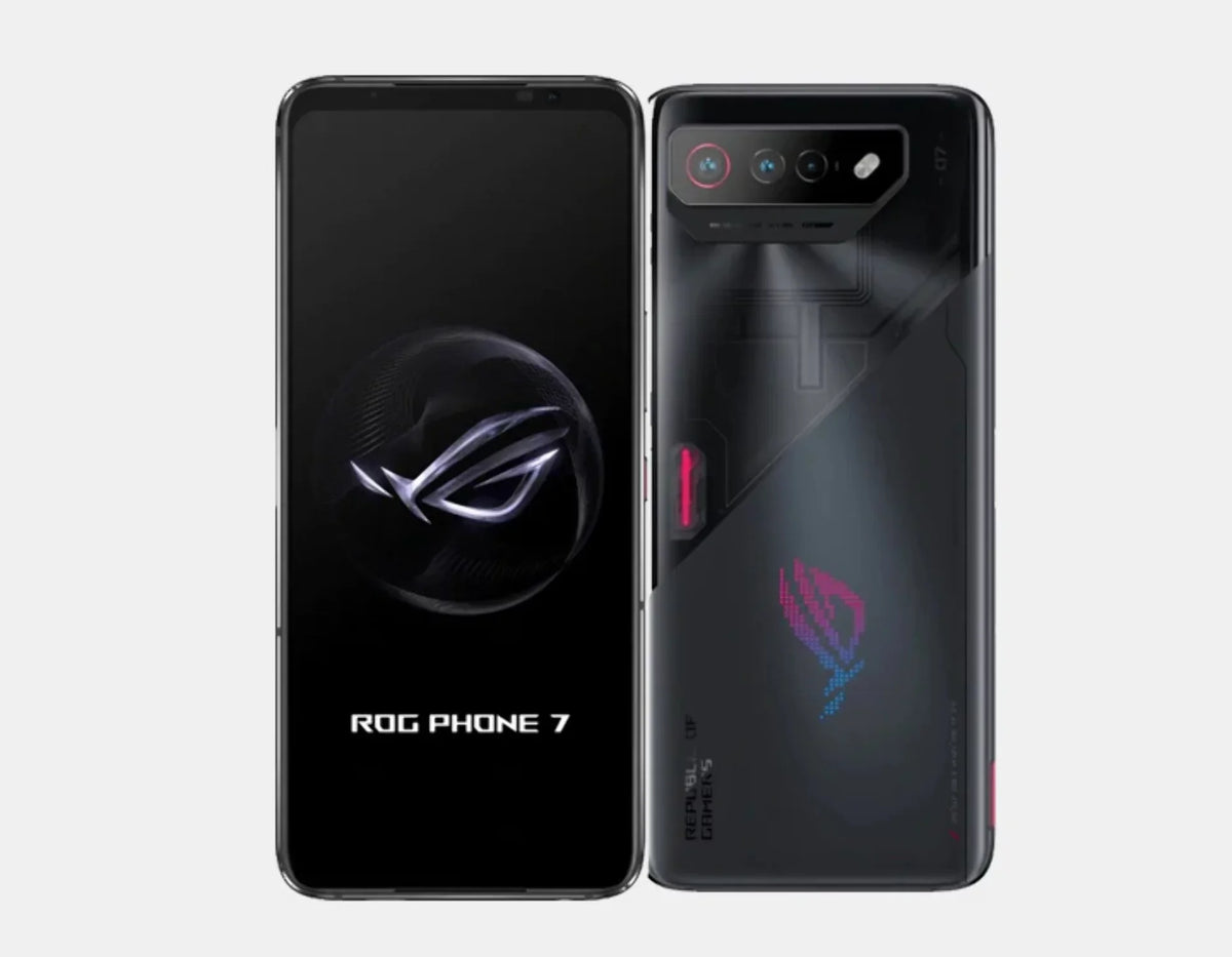 ROG 256GB 5G Dual RAM Black AI2205 Unlocked ROM Phone 7 - ASUS 8GB GSM