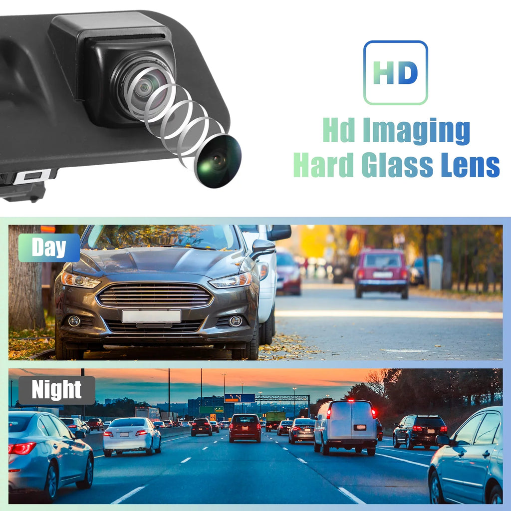 2015-2017 Hyundai Plastic 95760-E6201  Back Sonata Camera View Rear for Up Liquidproof Black