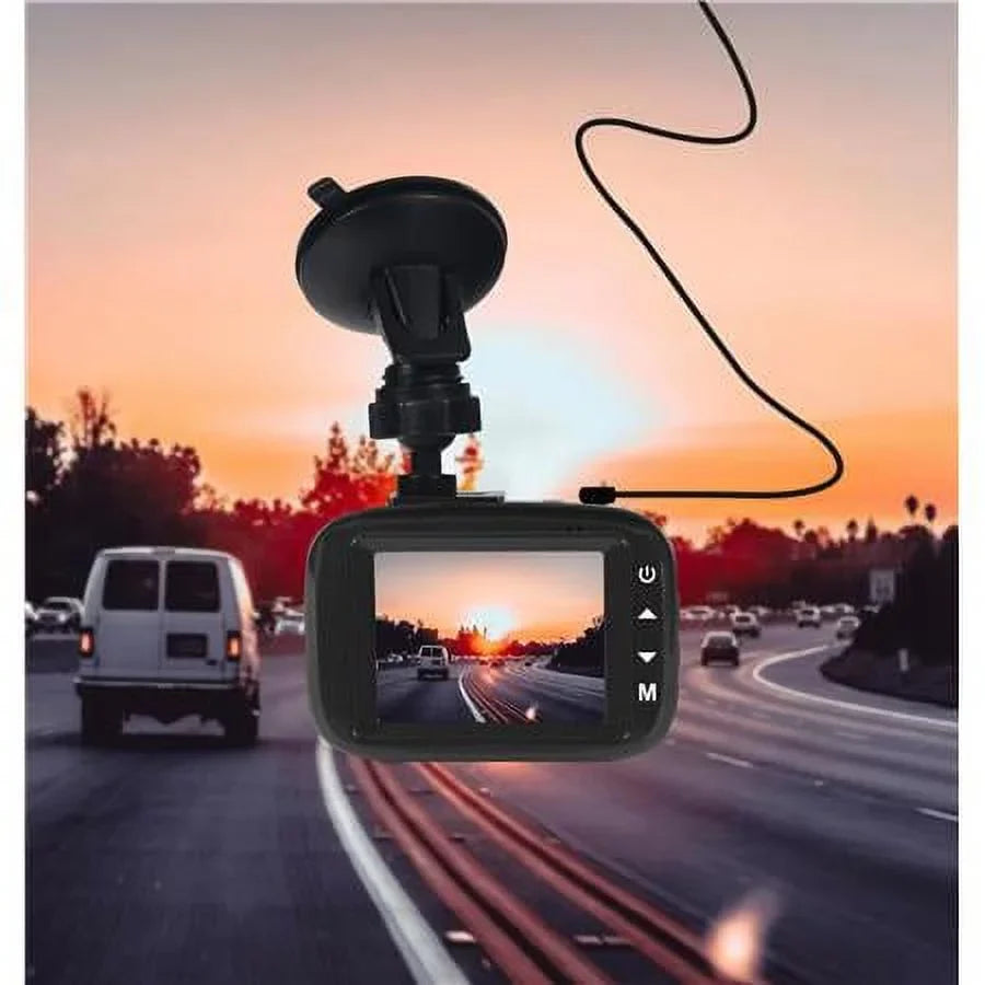 LCD Full HD Screen Cam, 12MP MNCD250 Dash Black 2.2"