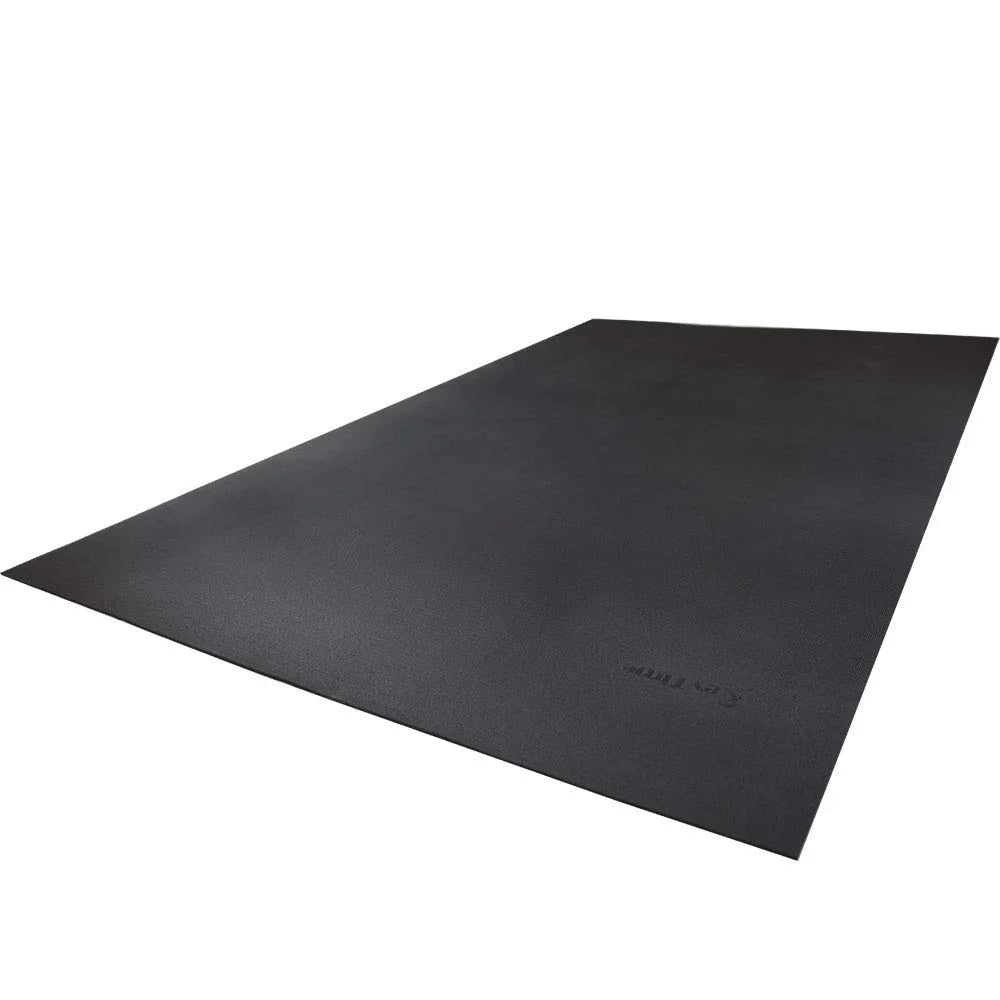 1/4" Black Mat 6 Gym 4 High Large x Mat, Exercise feet, Thick Density & RevTime Thickness,
