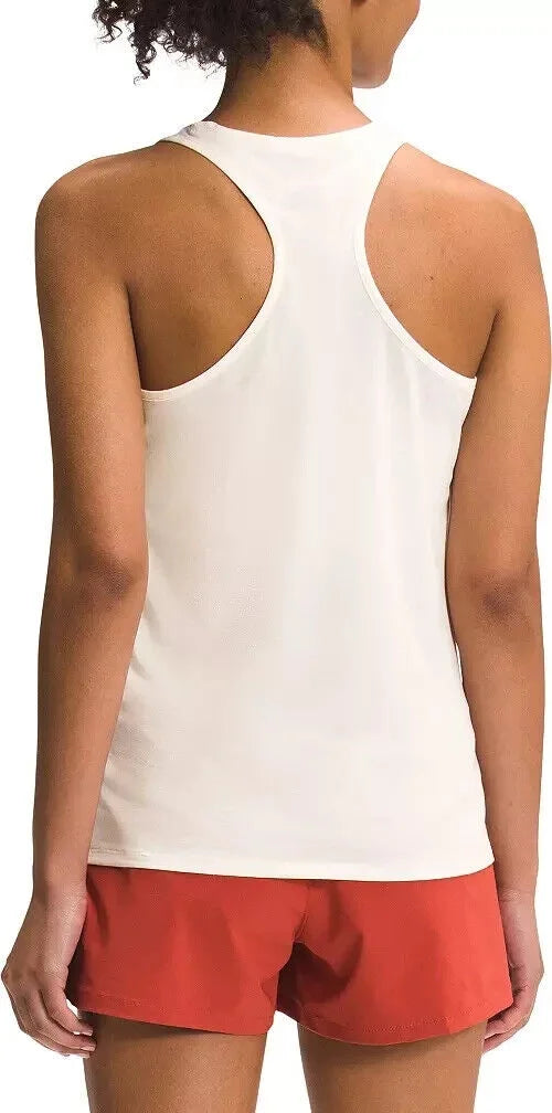 Ivory NORTH FACE Women's THE L Wander Performance Tank, Size
