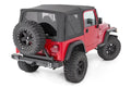 Black Jeep YJ Country 87-95 for Top Replacement Soft Rough
