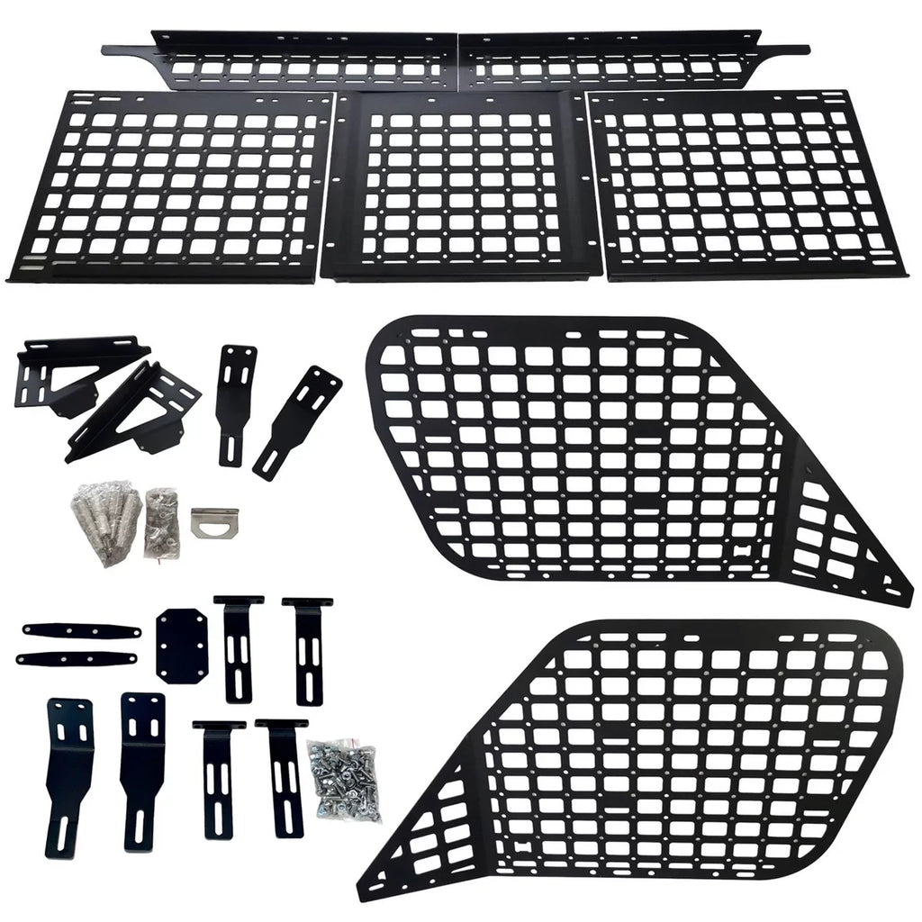 Molle BAKOD Panel for MSPS100 Window 4Runner 2010-2023 Toyota Black Shelf MSW100 Set Storage