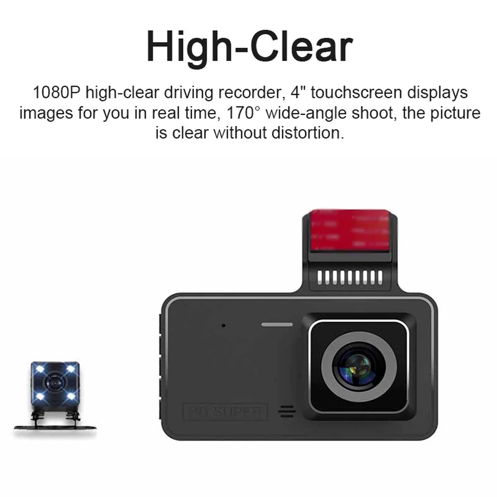 Dvr Camera,Camera 170° 4 Inch Loop With Dvr With 1080p 170° Car Dashcam Dash Car Wide Dash Dsfen 1080p Andoer Camera With Wide LoopPicture Inch Support Car Wide 4 Dashcam Dash 170° Support
