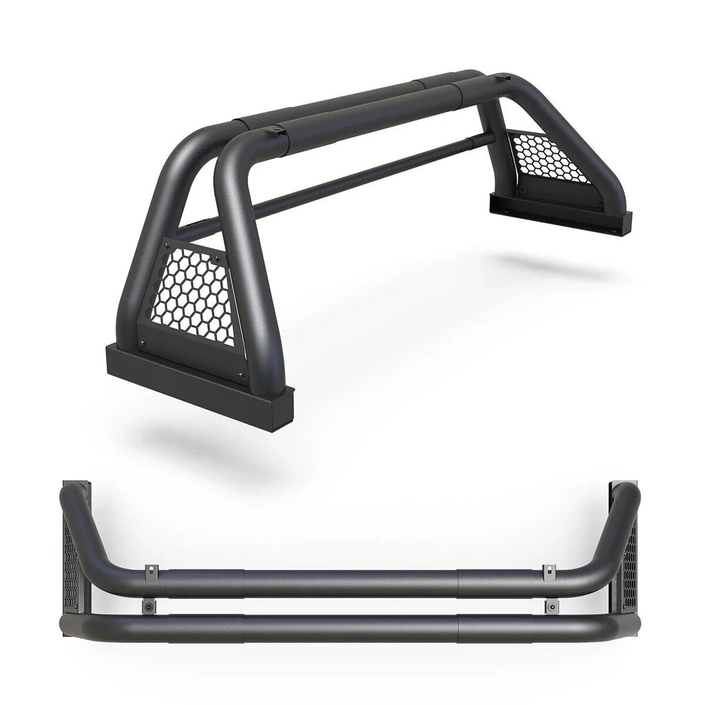 Bed Fit 62.9-74.7" and For sierra Bar Bar Chase Rack Adjustable silverado/GMC Truck Chevy 1999-2013 2019-2023 Roll Sport
