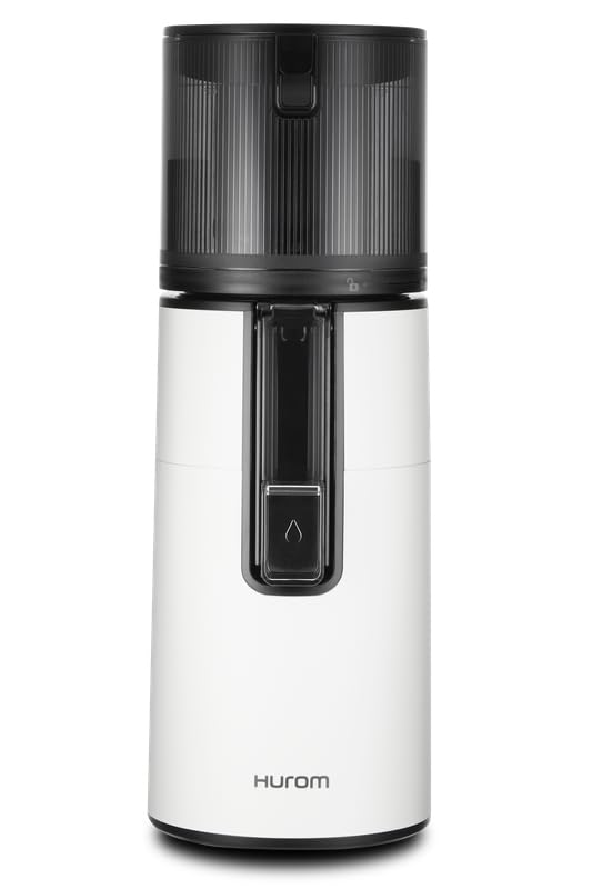 Hurom H400 Cold Press Juicer Machine, Award Winning Masticating Slow Juicer, Easy to Clean, Strainer & Hands Free with Self Feeding, Wide Mouth