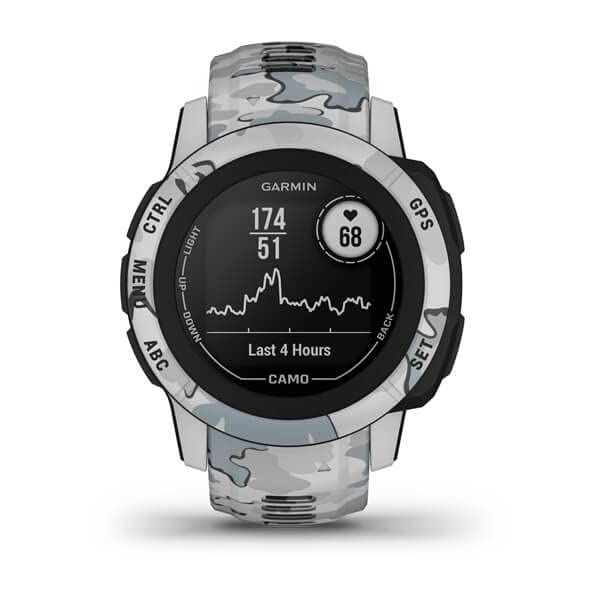 Garmin Instinct 2 Solar, Smaller-Sized Rugged Outdoor Watch with GPS, with Solar Charging Capabilities, Built for All Elements, Multi-GNSS Support