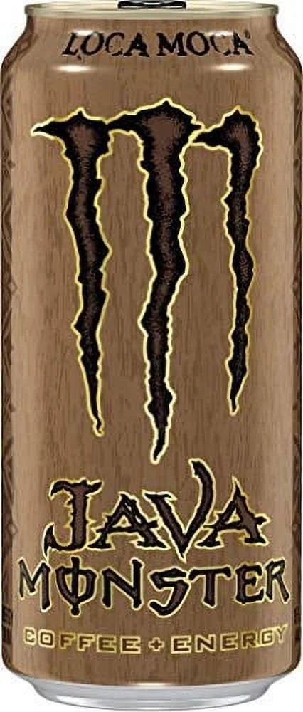 '+ of energy monster 12) loca (pack moca, java drink, coffee ounce 15