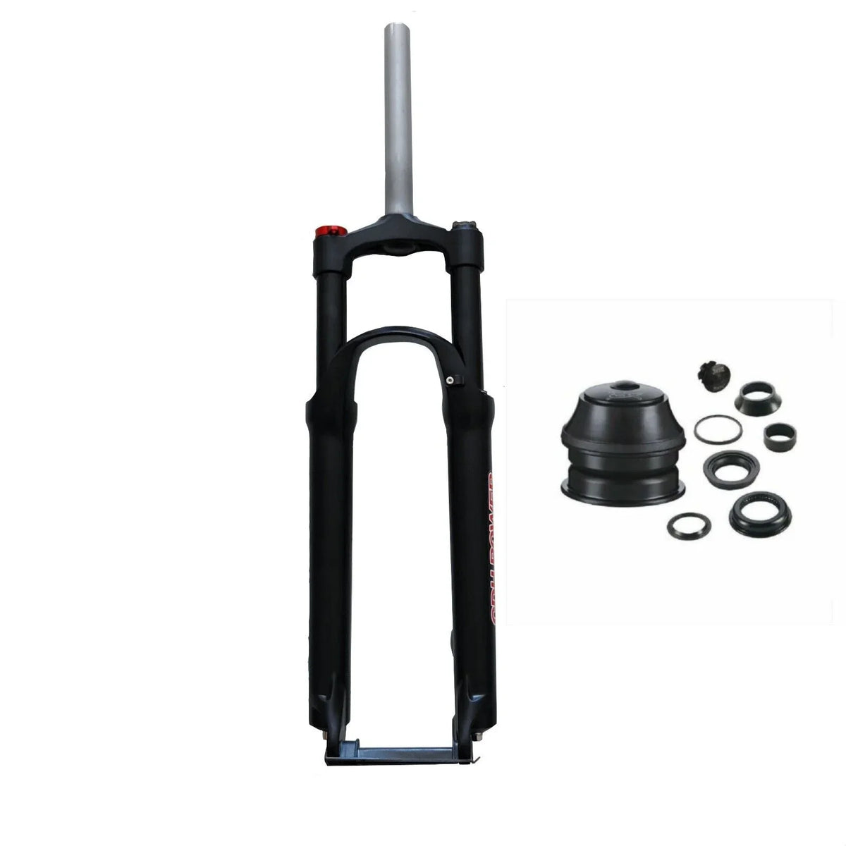 Bicycle & 26" Aluminum Suspension Manual Bike CDH MTB Fork Headset, Fork Lockout