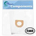 Type - Bags with Vacuum Hoover Bags 3 A - per Constellation Bags Pack) 27 Vacuum Replacement Hoover Vacuum Compatible for 4010100A, (9-Pack