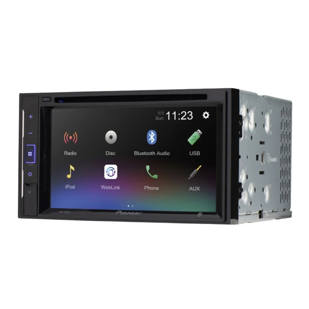 6.2" for KIT4950 AM/FM Receiver Car WVGA DVD/CD Bundle Toyota with Touchscreen W/ Pioneer Tacoma Kit/in-Dash 2005-2011 Double Media Digital Stereo Bluetooth/Backup Camera/Installation DIN