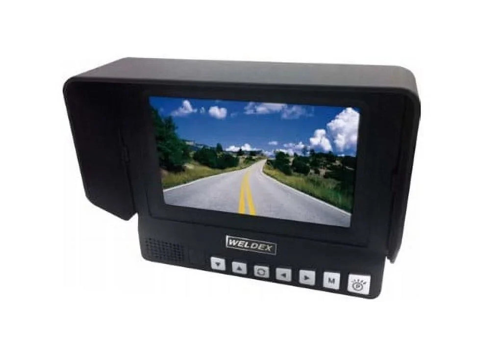 White Grade WDRV-7041M-UPG, & Up Package Color Camera Black Back-Up to LCD