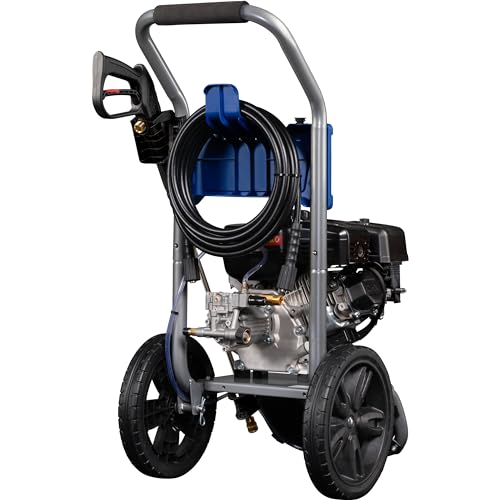 Westinghouse WPX3400 Gas Pressure Washer, 3400 PSI and 2.6 Max GPM, Onboard Soap Tank, Spray Gun and Wand, 5 Nozzle Set, for Cars/Fences/Driveways