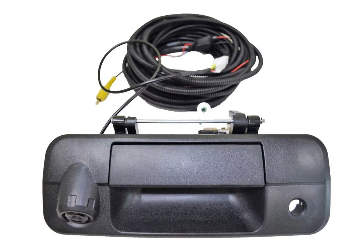 Textured Warehouse select: 2007-2013 Handle with TOYOTA Auto Black Fits TO-3952A-TGCX Camera, - Tailgate PT TUNDRA