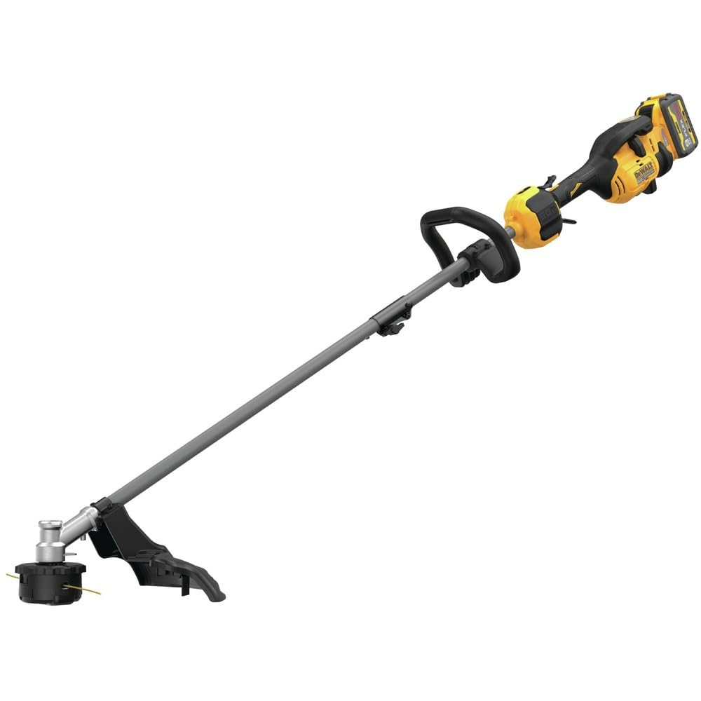 DEWALT 60V Cordless String Trimmer with Battery & Charger Included, 17 Inch, Attachment Capable (DCST972X1)