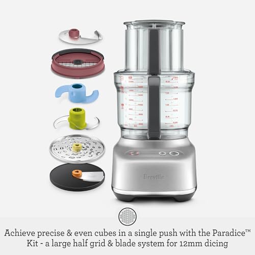 Breville BFP638 Paradice 9 Cup Food Processor and Dicer, Small, Olive Tapenade