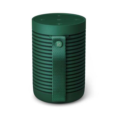Bang & Olufsen Beosound Explore - Wireless Portable Outdoor Bluetooth Speaker, IP 67 Dustproof and Waterproof, Green