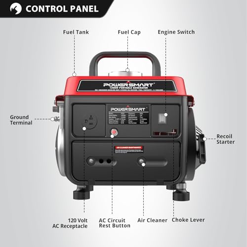 2500-Watt Portable Inverter Generator with Quiet Technology