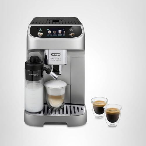 De'Longhi Magnifica Evo Automatic Espresso & Coffee Machine with Auto Milk Frother, Built-in Grinder & Auto-Clean Function - For Latte, Cappuccino