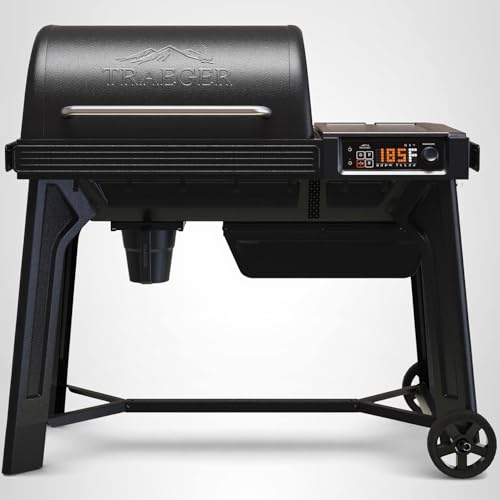 Traeger Grills Woodridge Electric Wood Pellet Grill and Smoker, Wi-Fi Temperature Control up to 500 Degrees, 860 Sq. In. Cooking Capacity, 6-in-1 for