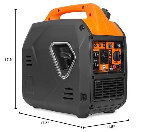 WEN 2500-Watt Inverter Generator, Quiet, Portable, and Lightweight with Fuel Shut Off (56250i)