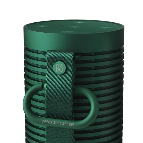 Bang & Olufsen Beosound Explore - Wireless Portable Outdoor Bluetooth Speaker, IP 67 Dustproof and Waterproof, Green