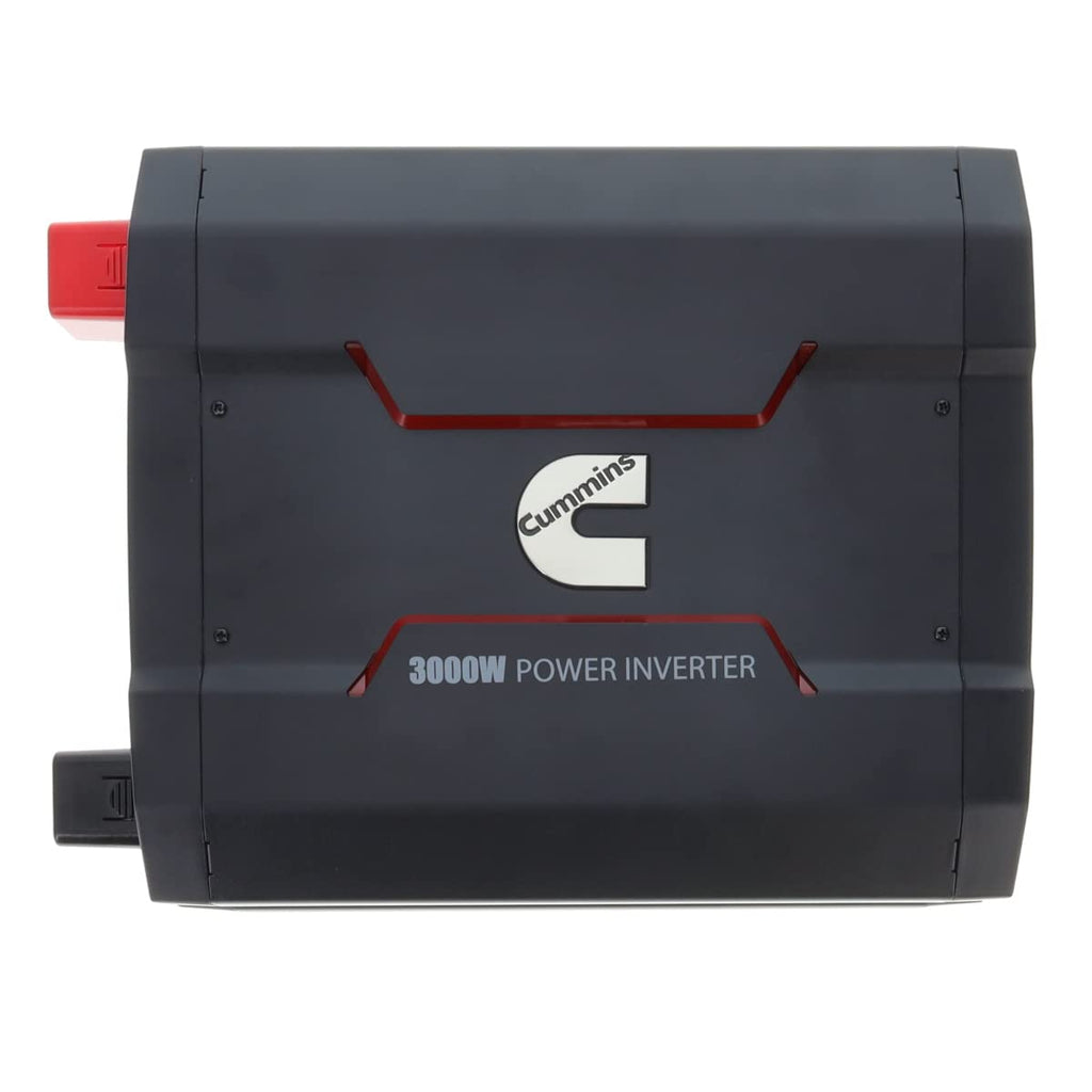 Cummins 5000 Watts Inverter Modified Sine Wave Truck Inverter 12 Volts to 110 Volts Four AC Outlets Two USB Ports (Plus Cable Kit)- CMN5000W