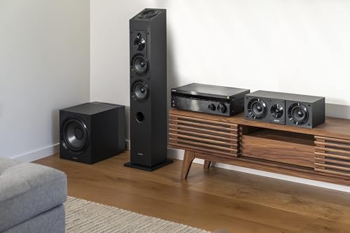Sony CS Speakers, SS-CS5M2 3-Way 3-Driver Hi-res Bookshelf Speakers (Pair), 2025 Model