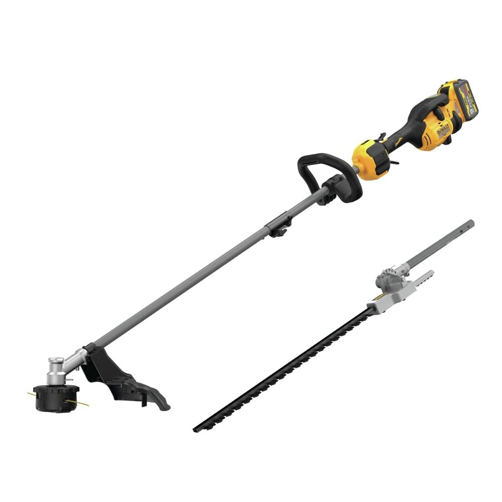 DEWALT 60V Cordless String Trimmer with Battery & Charger Included, 17 Inch, Attachment Capable (DCST972X1)