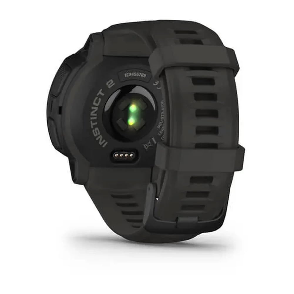 Garmin Instinct 2 Solar, Smaller-Sized Rugged Outdoor Watch with GPS, with Solar Charging Capabilities, Built for All Elements, Multi-GNSS Support