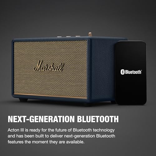 Marshall Acton III Bluetooth Home Speaker - Cream