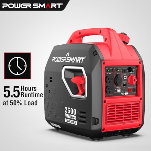 2500-Watt Portable Inverter Generator with Quiet Technology