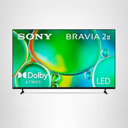 Sony BRAVIA 2 II 43 Inch 4K Ultra HD LED Smart TV with Google TV and Exclusive Features for PlayStation®5 (K-43S20M2), 2025 Model
