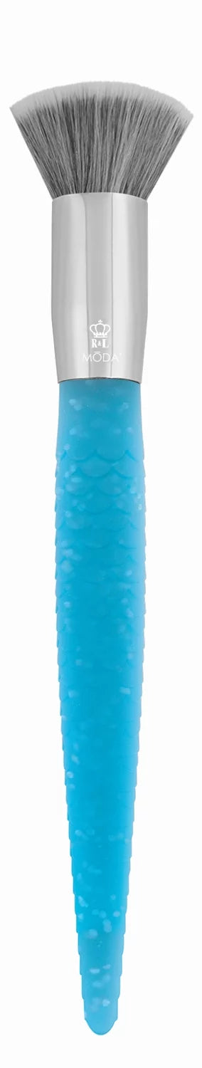Brush Brushes Blue Makeup 6pc Fire Makeup Accentuate, Crease Small Brush Includes Moda Shader, Set, and Mythical