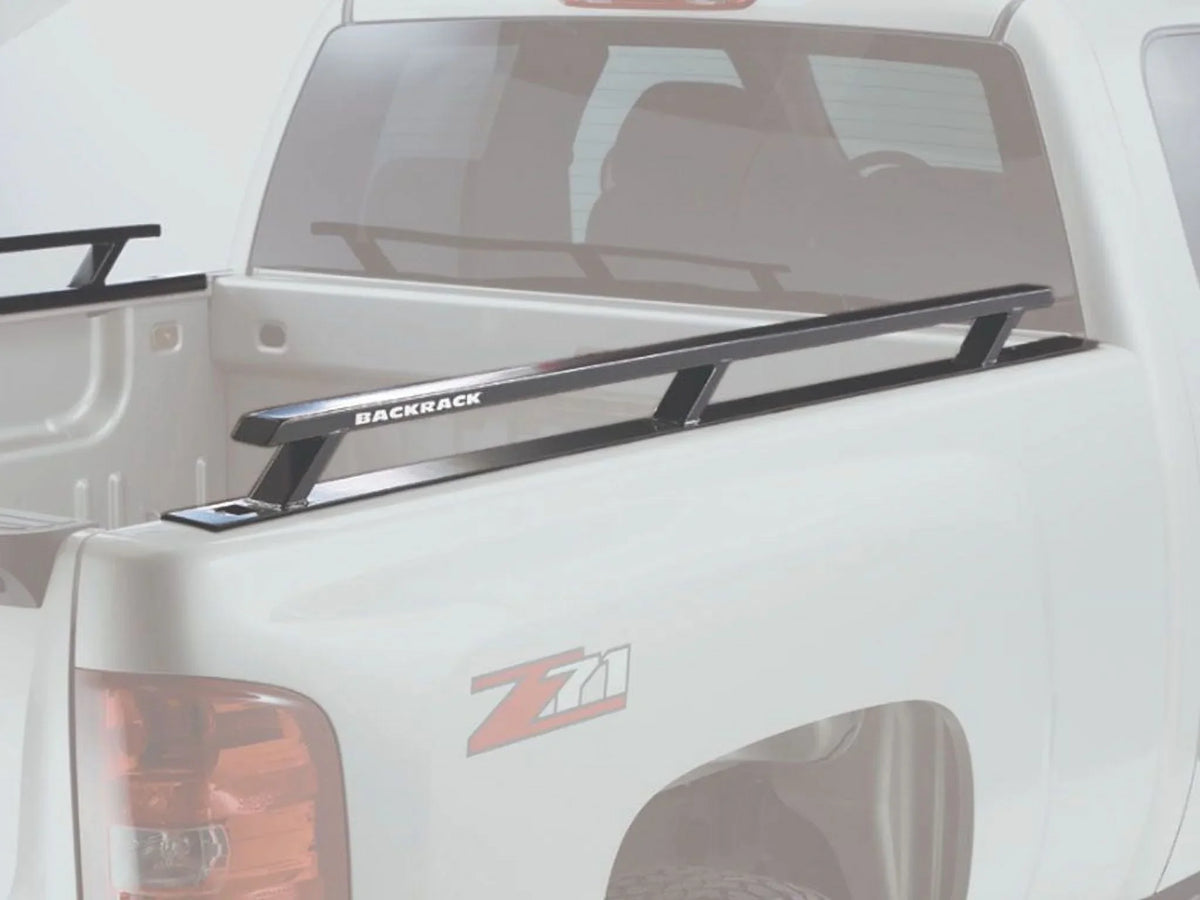 to w/ 6.5' 65509 | 2017-2020 | Compatible Ford F-250/F-350 Bed Black, Standard Drill Rails BACKRACK Side RealTruck by | Bed with use No