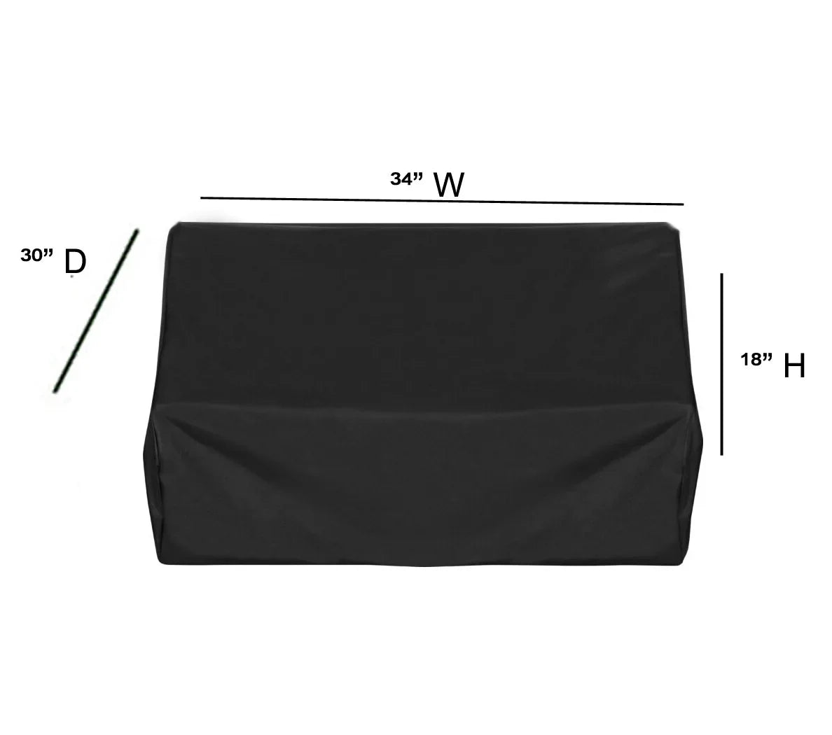 34W 18H BBQ in Built inches Gas Cover x Grill 30D Any Grill. Outdoor for x Barbecue