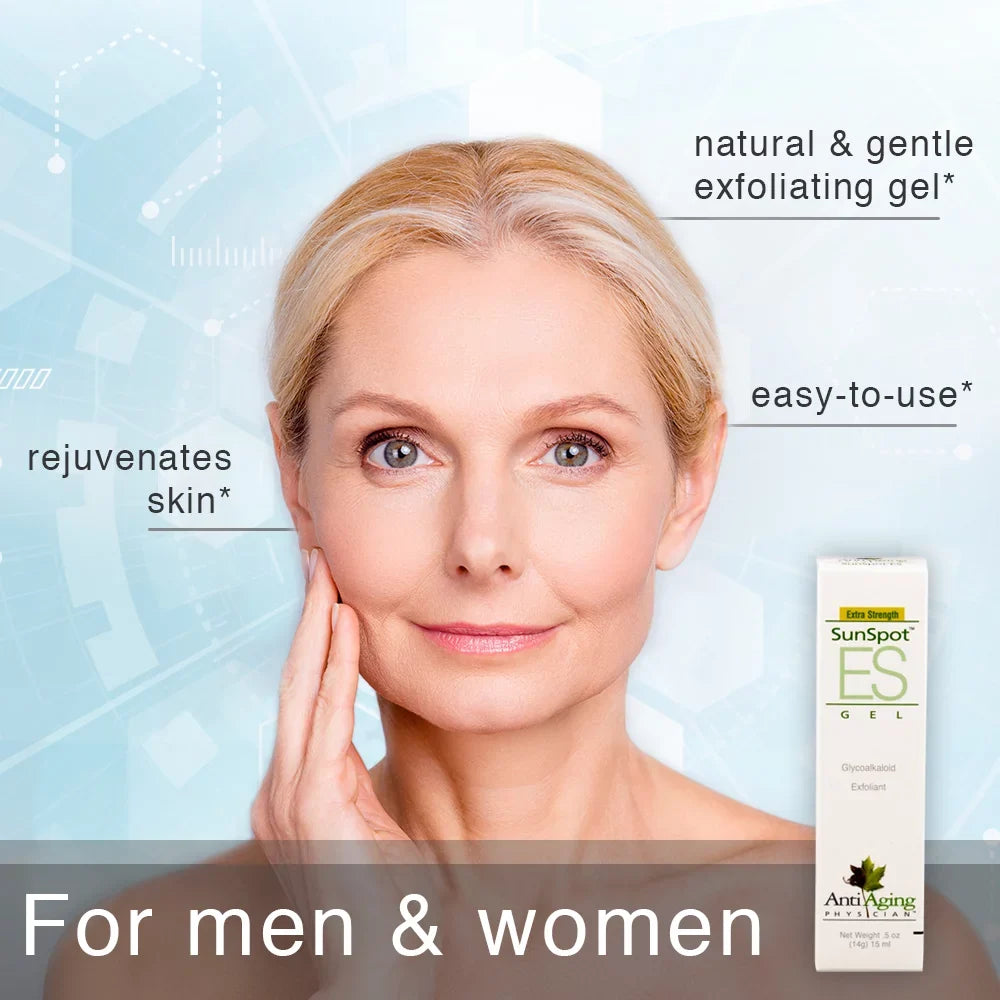 ES, Gel (0.5 Exfoliant Innovative Ounce) Natural - Lane SunSpot