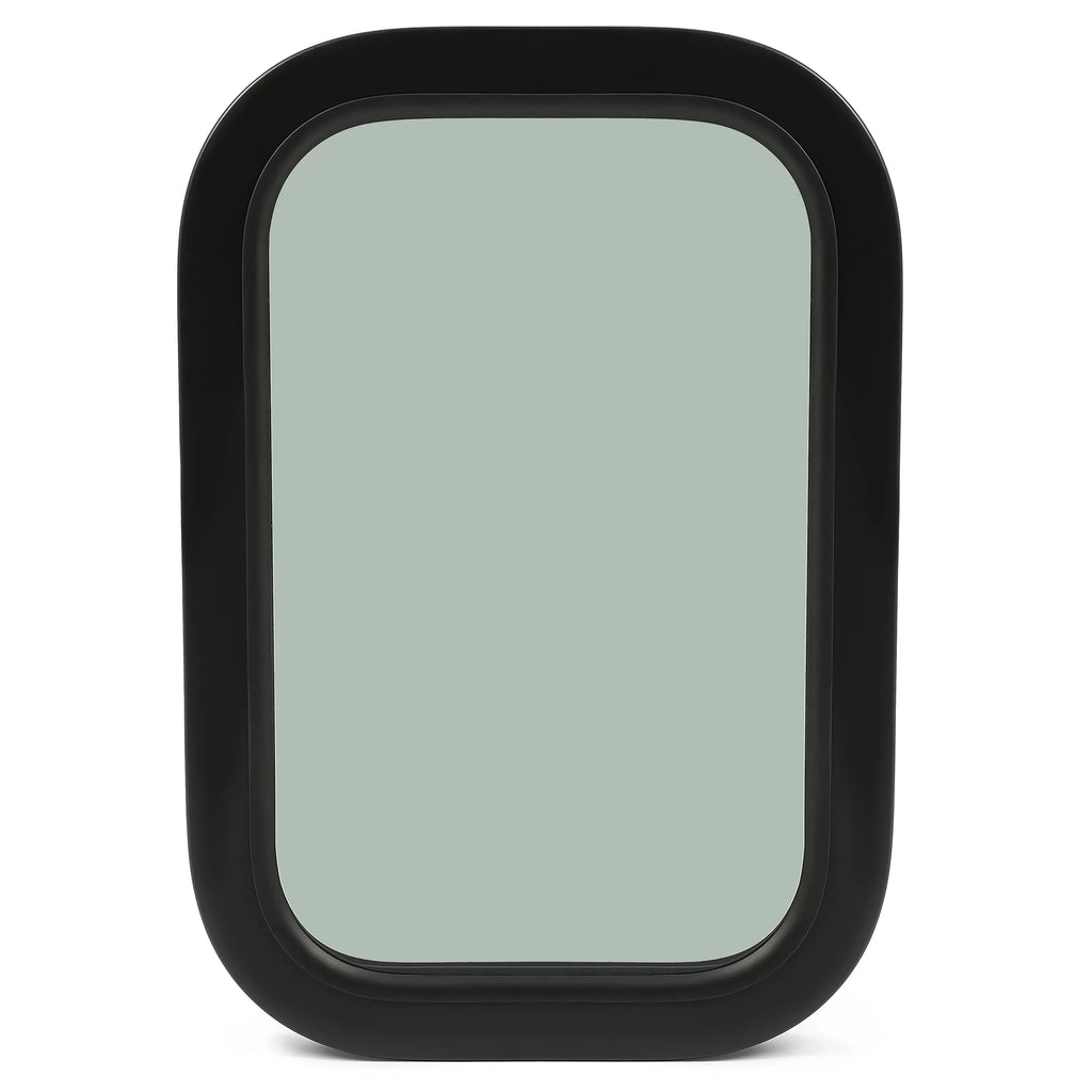 Powder Coated Window Steel Vertical Universal Black Kojem Rip-Up for Glass Camper Cargo Trailer RV