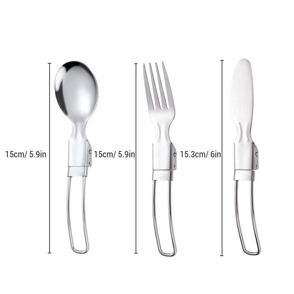 and Mess Kit Non Pan Pot Cookware Backpacking Cooking Set Kettle and Anself Camping Stick with for