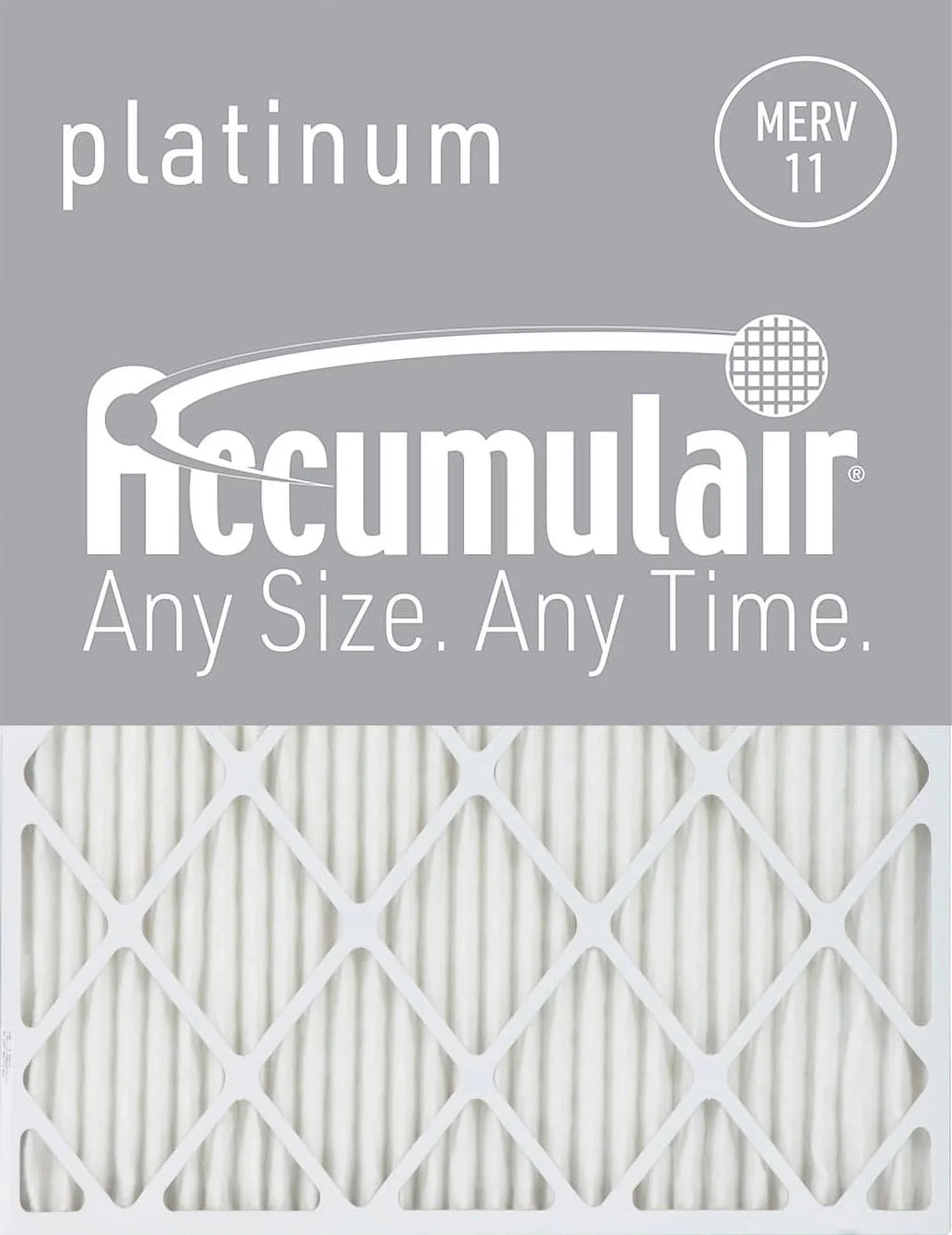 Filters Pack) MERV Platinum 11 Accumulair Air (6 20x25x6