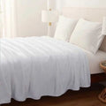 White Queen Eco soft Life 98"x92" Berkshire Blanket