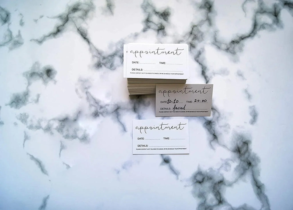100) for of (Pack Barber Hair Restaurants 100 Beauty Pack Makeup Nail Therapist Appointment Reminder Shop Salon of RXBC2011 Cards