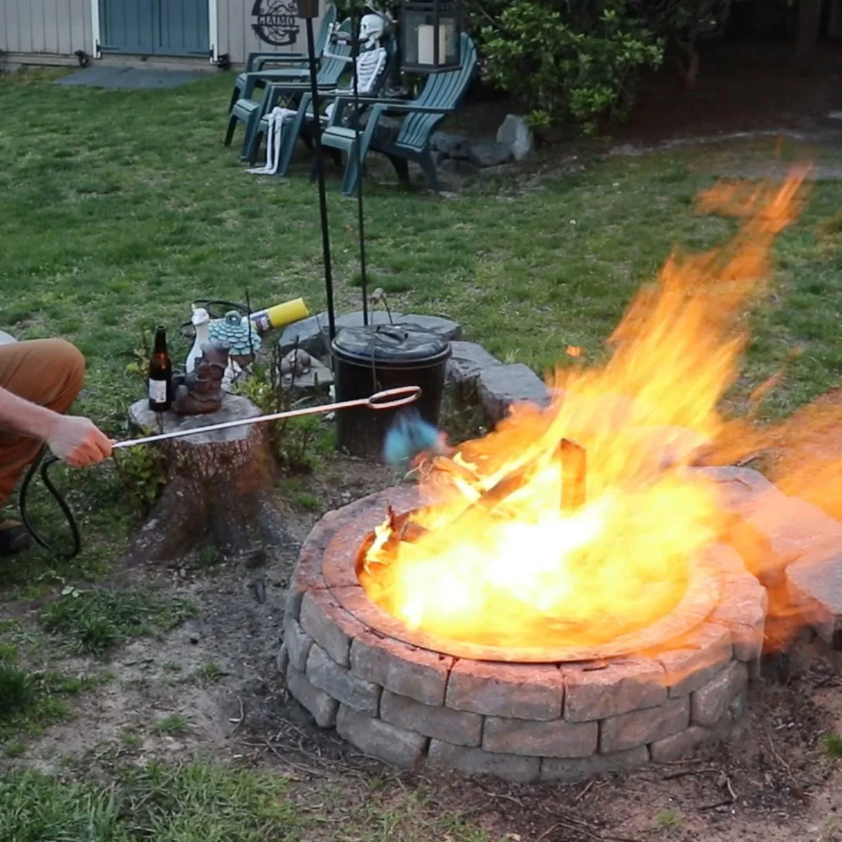 Fire Starter Lighter for Propane Flame Log LP Firepits King and Furnace, Fireplace,
