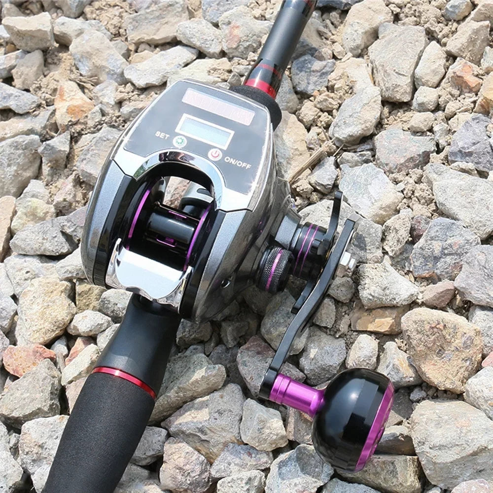 for OWSOO Charging Sun 8.0 Display 1 Digital Reel with System Ratio Speed High Baitcasting Fishing
