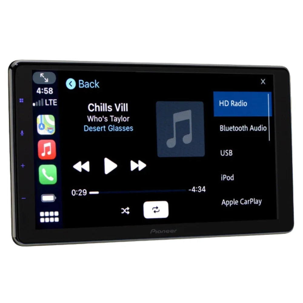 Multimedia Plate Digital DMH-WT7600NEX Pioneer Receiver New License w/ 9" Camera