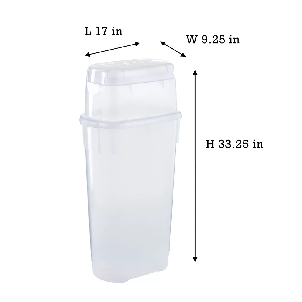 Rubbermaid Wrap N' Wrapping Clear, Paper Container, Plastic Single Craft