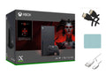 Bundle, Xbox SSD + Video Accessories Wireless Microsoft – Console with Mazepoly Series Controller IV One X Xbox Diablo® Gaming 1TB
