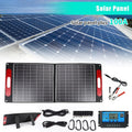 200 Solar Adapter Battery Digital for Generator Panel with Watts Kit, Caravan Folding Solar Boat/Car/RV/Automobile Charger